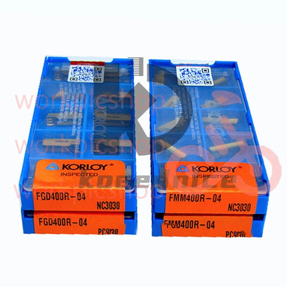 1PCS KORLOY FGD400R-04 NC3030 Carbide Inserts CNC TOOL