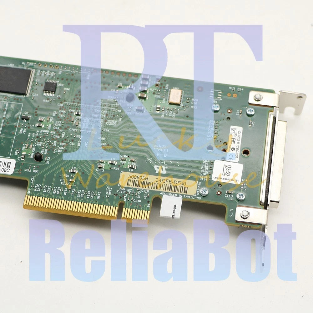1PC Logic Controller Card PCIe2 SATA 6GB 2 Ports RAID IT Mode SAS 9200-8E~