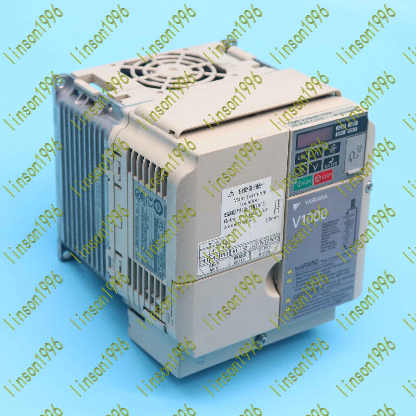 Yaskawa CIMR-VU4A0011FAA V1000 7.5HP 380-480V 11A Tested - YASKAWA