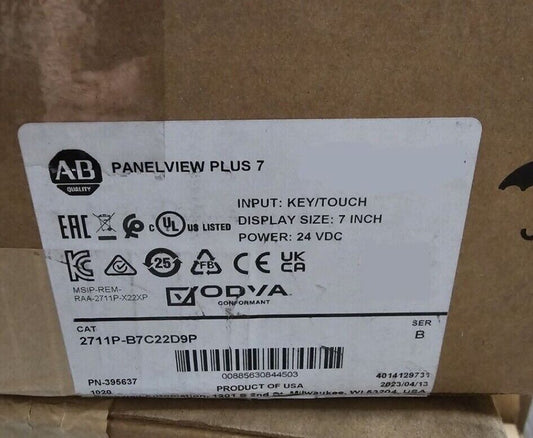 NEW HMI PanelView Plus 7 Color Key Touch 2711P - HMI