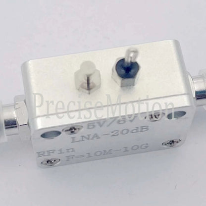 For WYDZ-LNA-10M-10G-20dB 10M-10GHz with SMA UWB RF Low Noise Amplifier