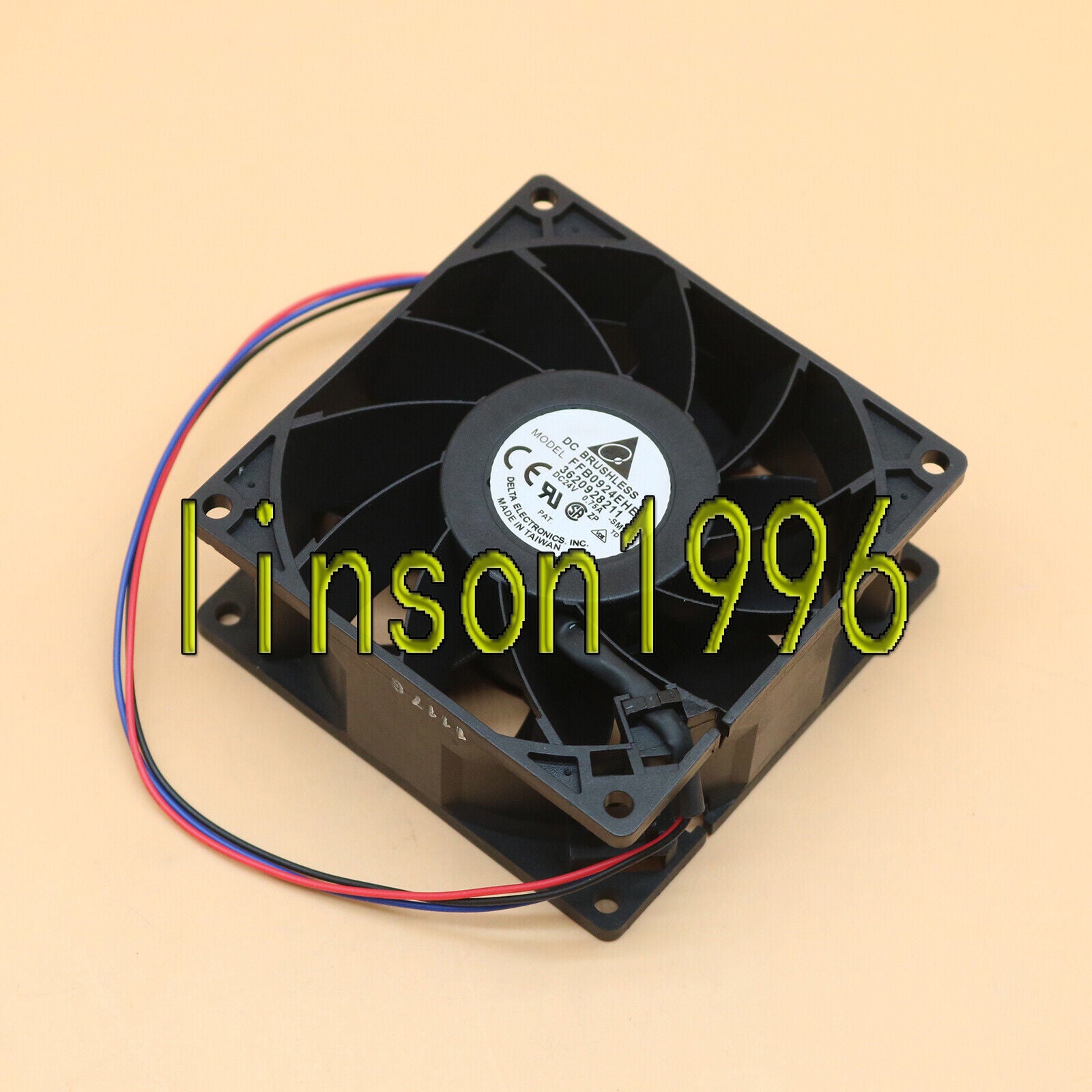 1 Piece Delta FFB0924EHE 24V 0.75A 9CM 3 Line Inverter Cooling Fan - DELTA