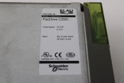 used Schneider Electric C200/10/1/1/1/00 Elau Pacdrive C200 Motion Controller - SCHNEIDER ELECTRIC