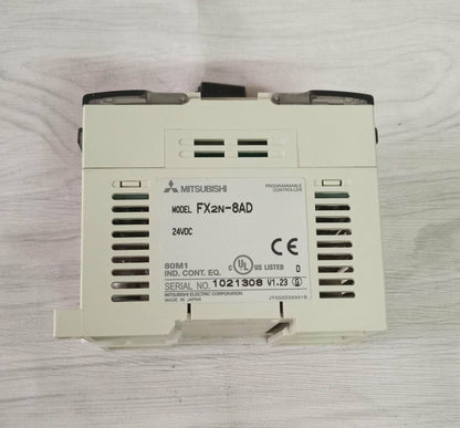 Used Mitsubishi FX2N-8AD PLC Module - Tested & Reliable - MITSUBISHI