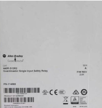 Allen-Bradley 440R-S13R2 Safety Relay Module - ALLEN-BRADLEY