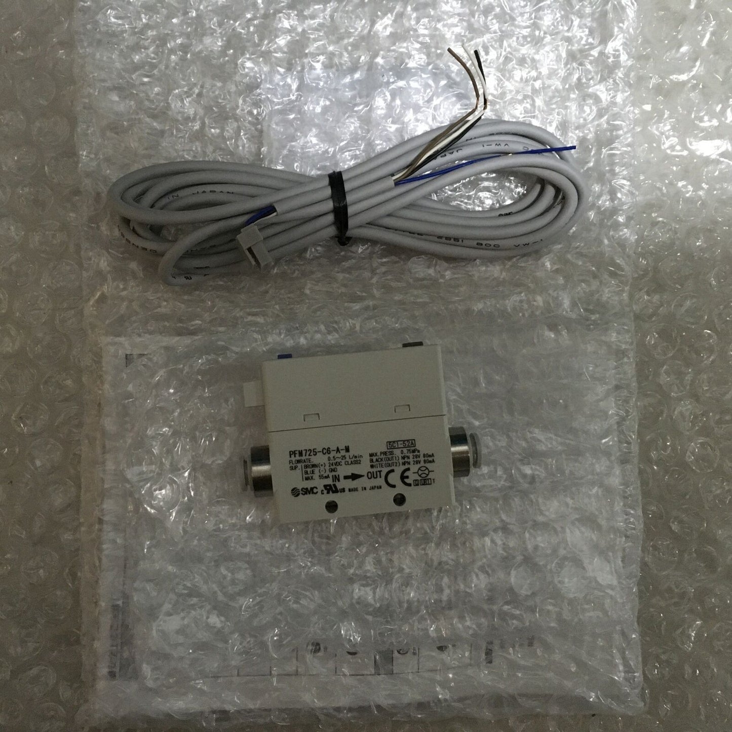 ONE SMC Digital Flow Switch PFM725-C6-A-M - SMC