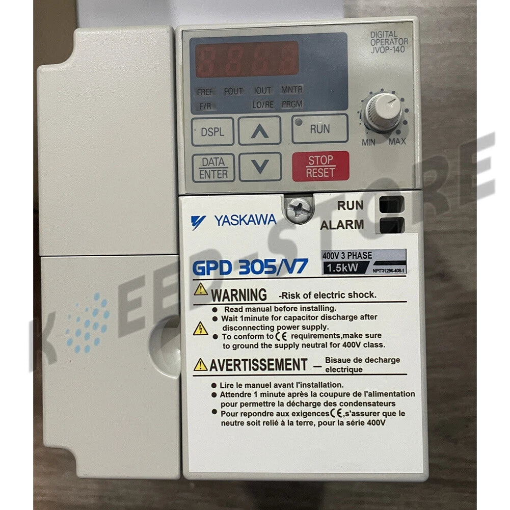 1PC Yaskawa Electric CIMR-V7AM41P5 GPD 315/V7 400V 3 Phase MVB005 Spec 41P51
