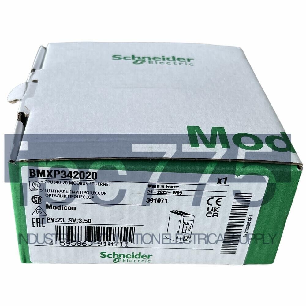 SCHENIDER BMX P342020 CPU340-20 Modbus - SCHENIDER