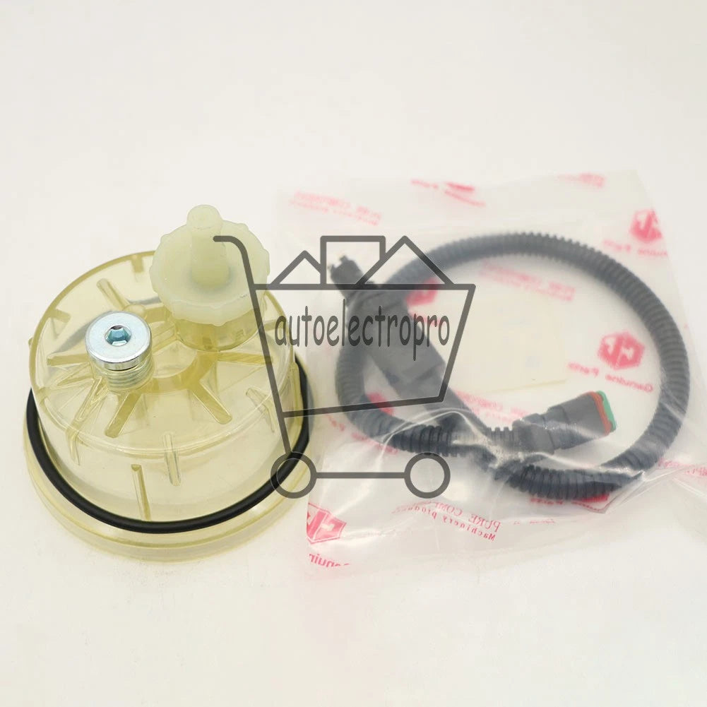 1PC Fuel Water Separator Cup Sensor Fits Komatsu Excavator PC200/210/220/240-8~