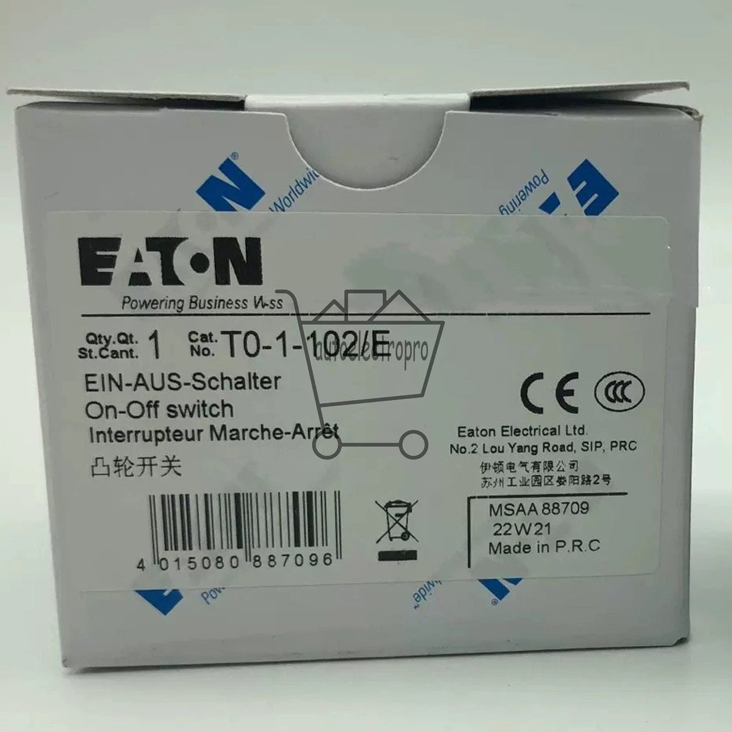 one Eaton Moeller T0-1-102/E On-Off Switch Free shipping
