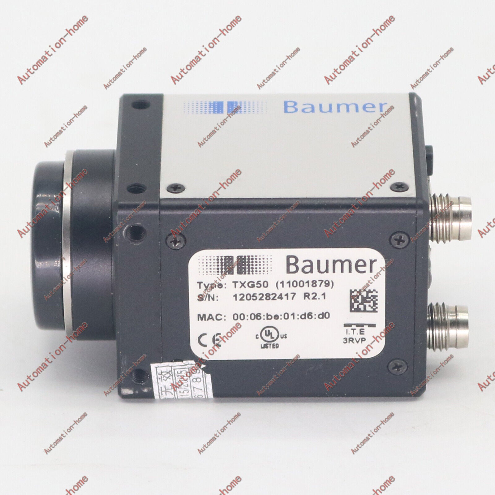Used Baumer TXG50 Industrial Camera - Tested Condition - BAUMER