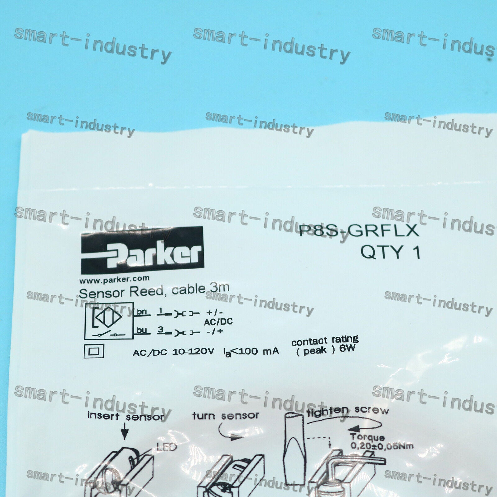 new P8S-GRFLX Parker  Sensor Solenoid Valve