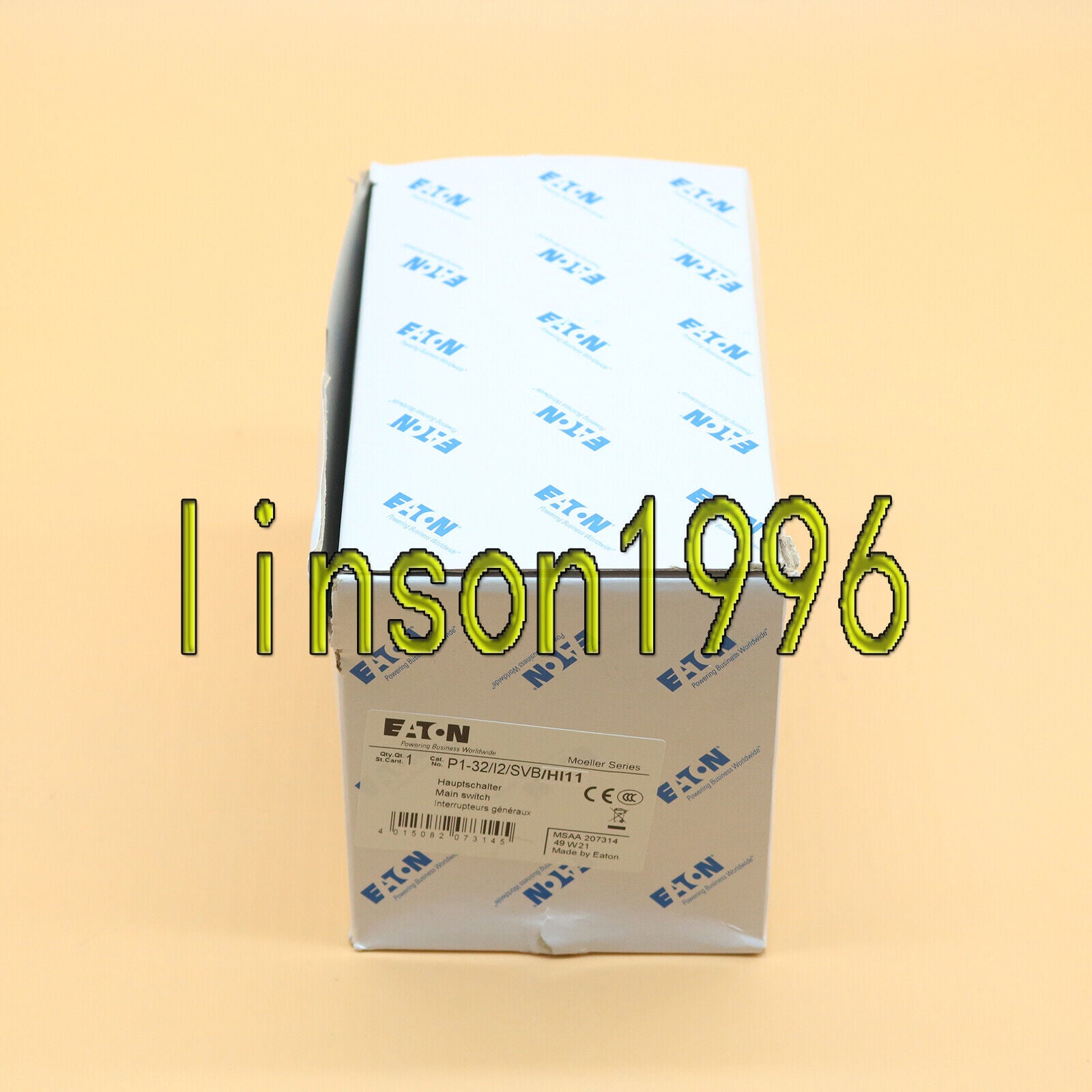 new Eaton P1-32/I2/SVB/HI11 Main Switch In Box Eaton P1-32/I2/SVB/HI11 Main Switch In Box - EATON