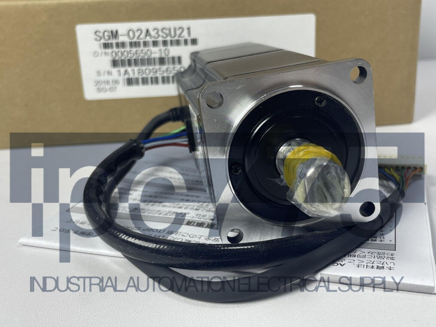 1PCS  Yaskawa servo motor SGM-02A3SU21 PING SGM02A3SU21