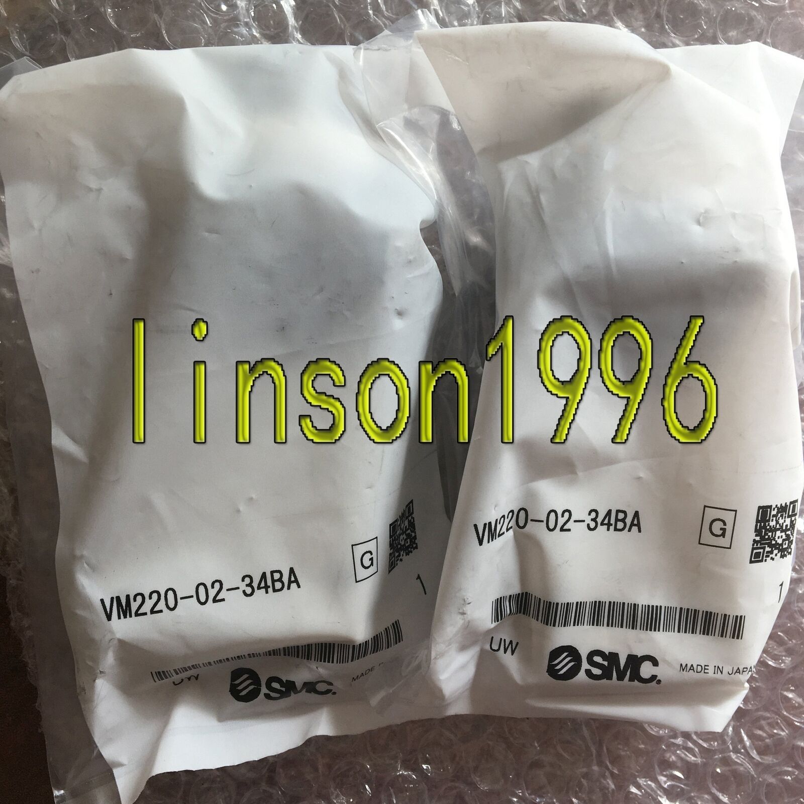Simplified SMC Mechanical Valve VM220-02-34BA - SMC