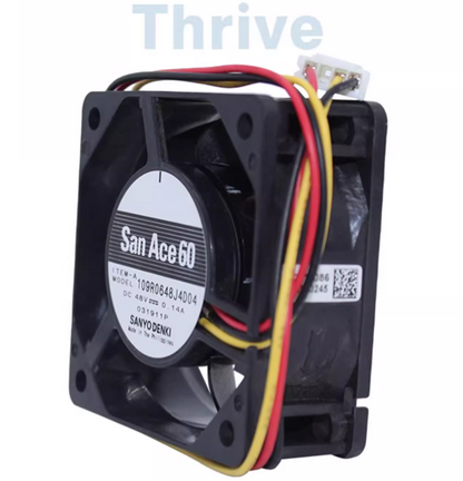 new - SANYO 109R0648J4D04 6025 48V 0.14A 6CM Axial Fan Cooling Fan - SANYO