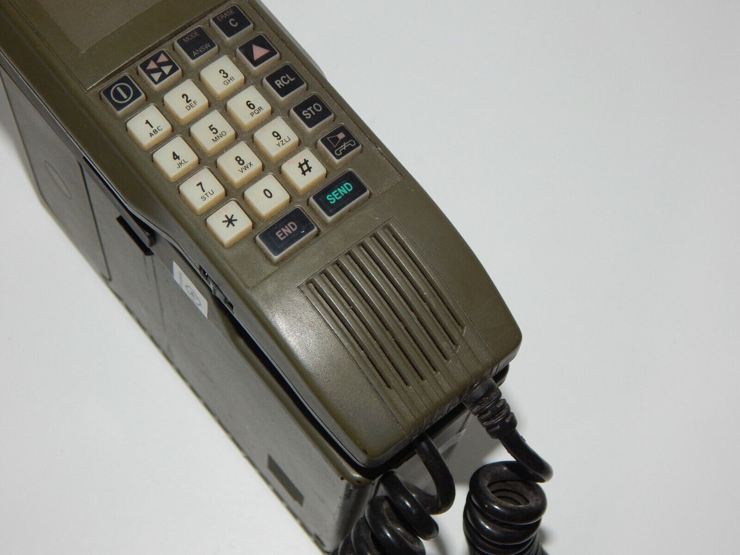 used ALCATEL 9109 DA/PA Vintage Bag Portable GSM Brick Phone - ALCATEL