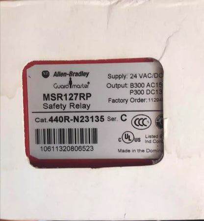 new 1pcs AB Safety Relay MSR127RP 440R-N23135 - NONE