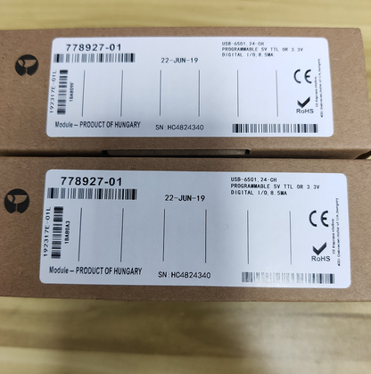 Sealed 24CH 8.5mA 5MHz DAQ USB-6501 NI 779205-01 - NATIONAL INSTRUMENTS