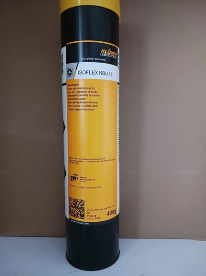 KLUBER Lubrication ISOFLEX NBU 15 Grease 400g ( 14.1 oz) Cartridge free ship