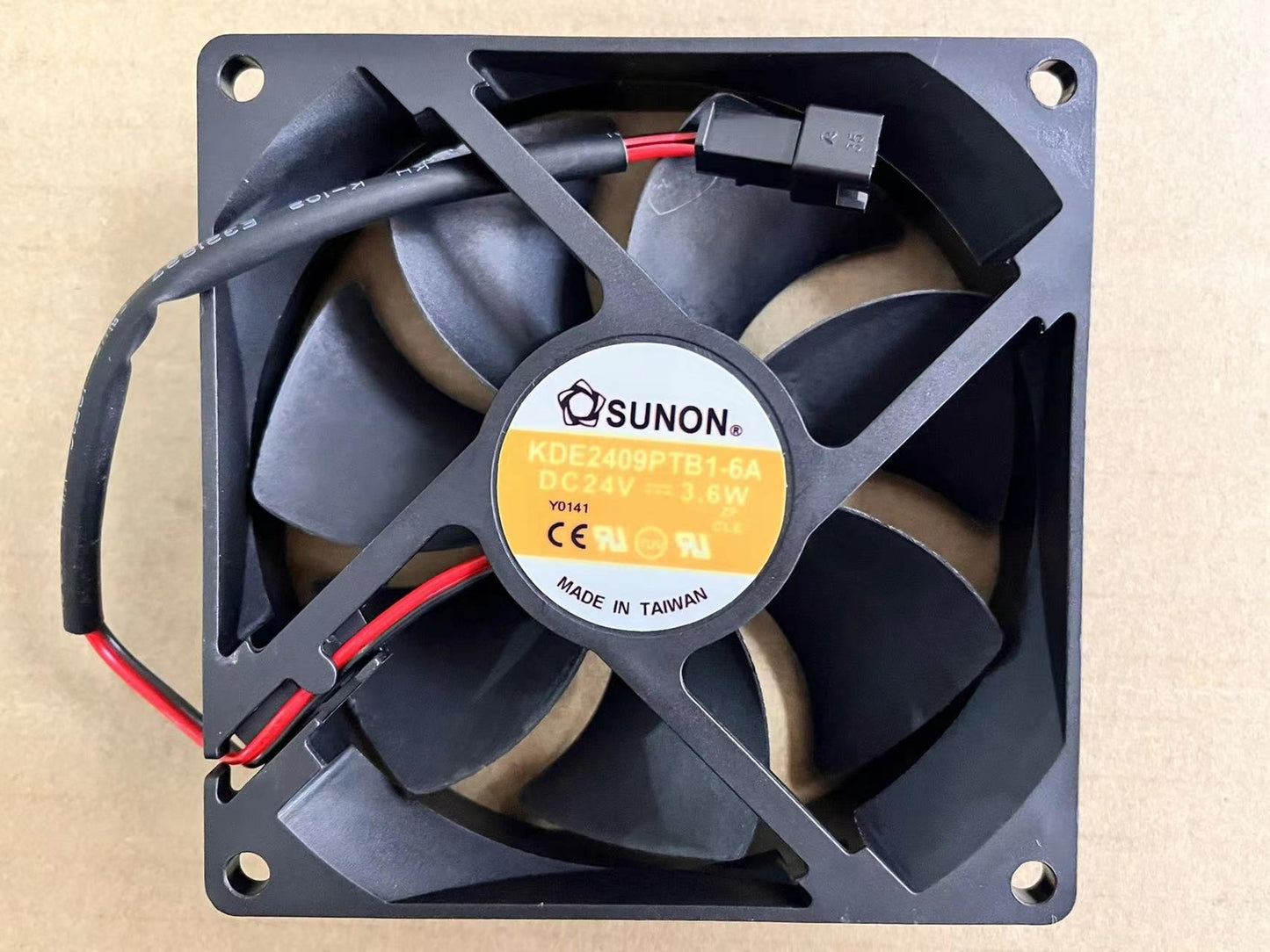 new 1pcs SUNON KDE2409PTB1-6A DC24V 3.6W 9025 92*25MM inverter fan