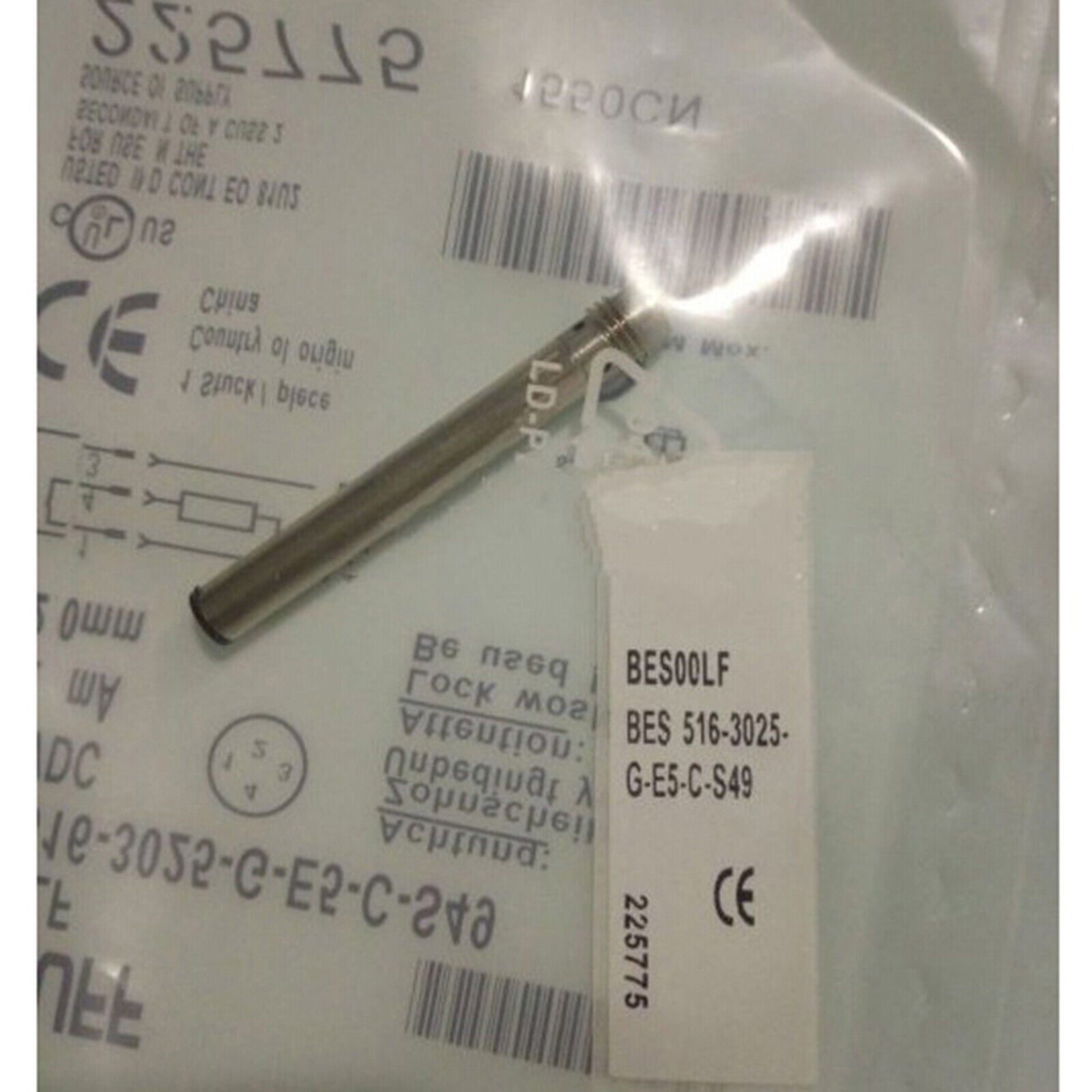 New ONE Balluff BES516-3025-G-E5-C-S49 Proximity Switch Motion Detection - BALLUFF