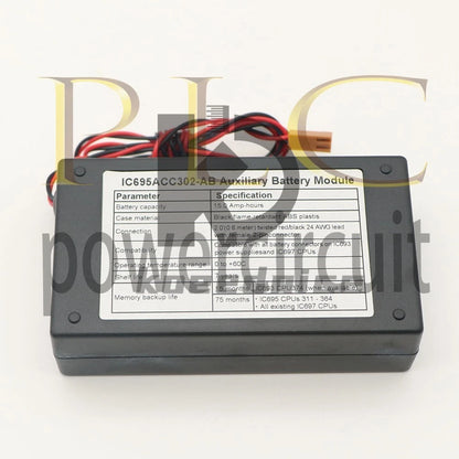 1PCS IC695ACC302-AB For GE FANUC Auxiliary Battery Module "In Stock