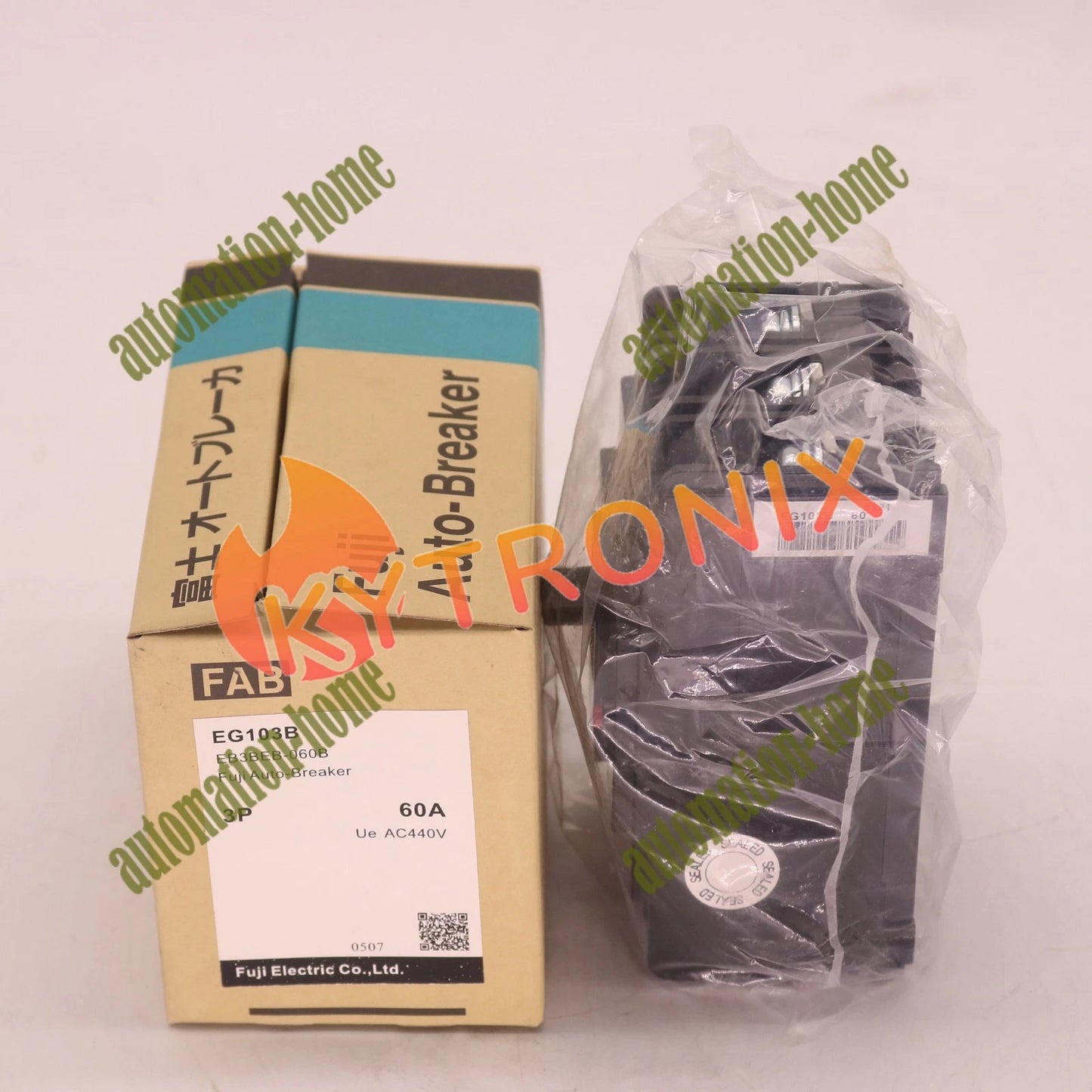 1PC For Fuji EG103B 3P 60A Auto-Breaker