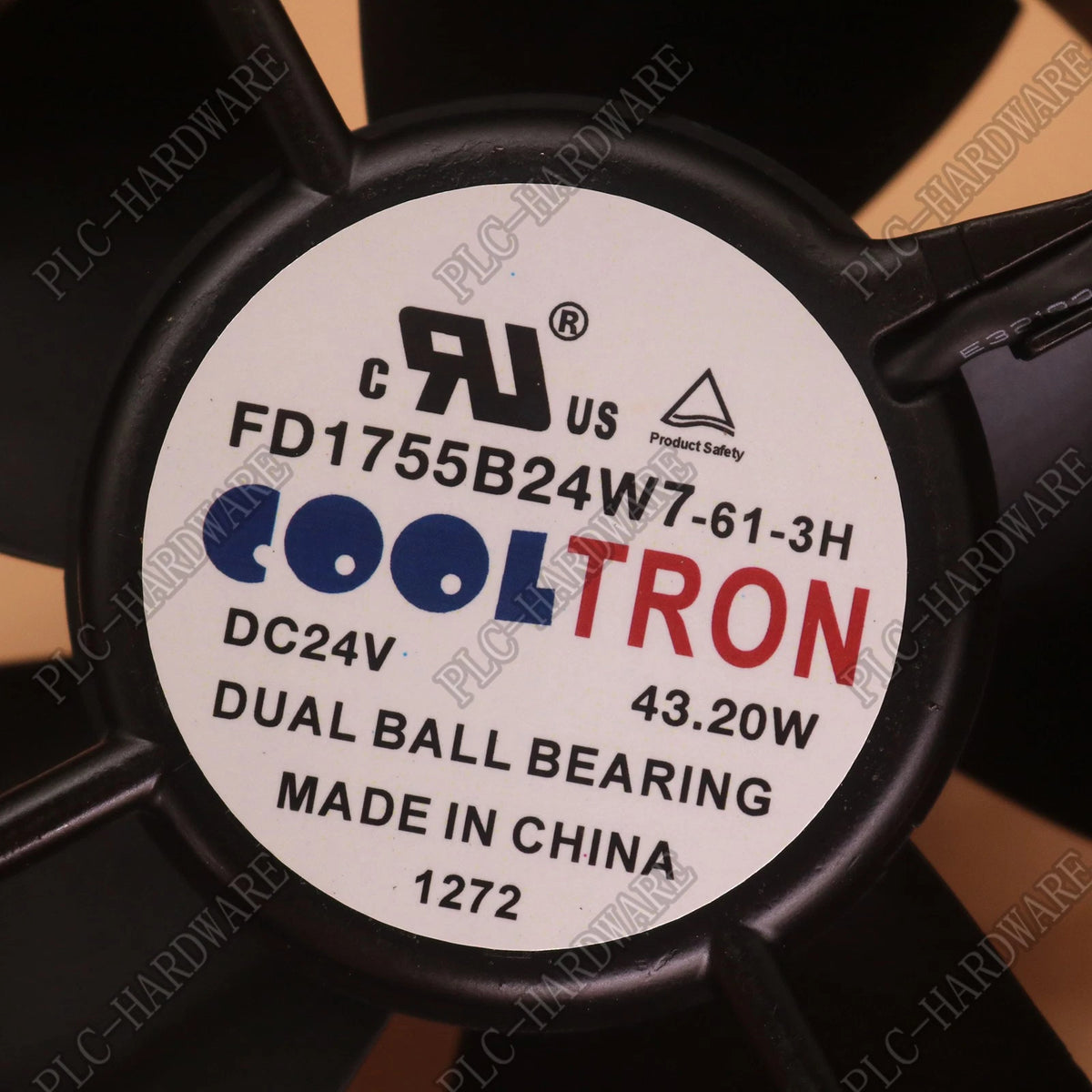 COOLTRON FD1755B24W7-61-3H 24V 43.2W 3 wire inverter cooling fan#QW
