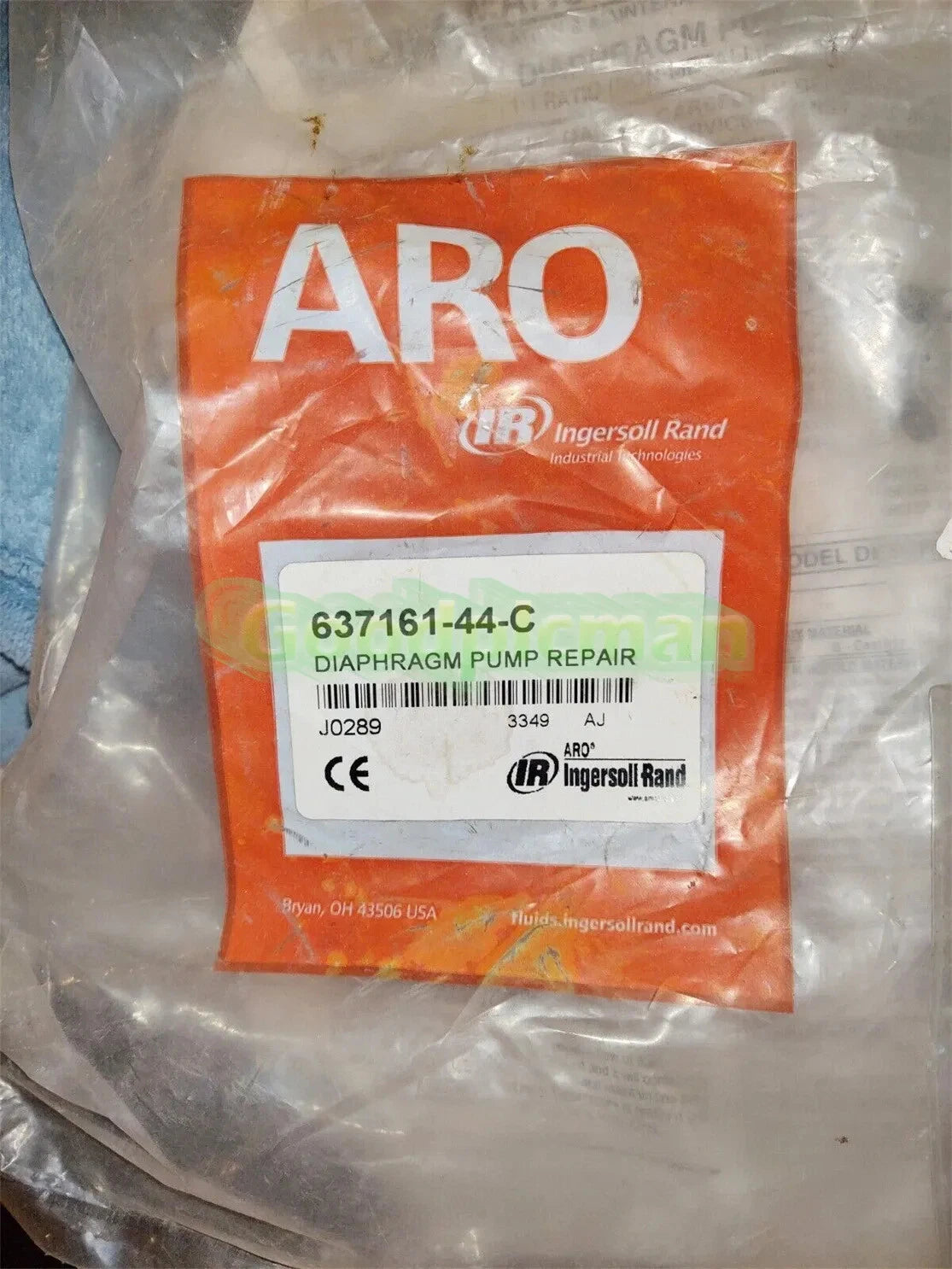 1PC 637161-44-C Fluid section service kit for 6661AF344C ping