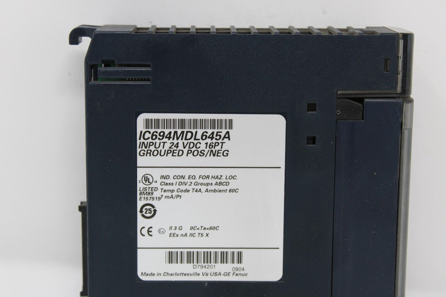used GE Fanuc IC694MDL645A Input Module - GE FANUC