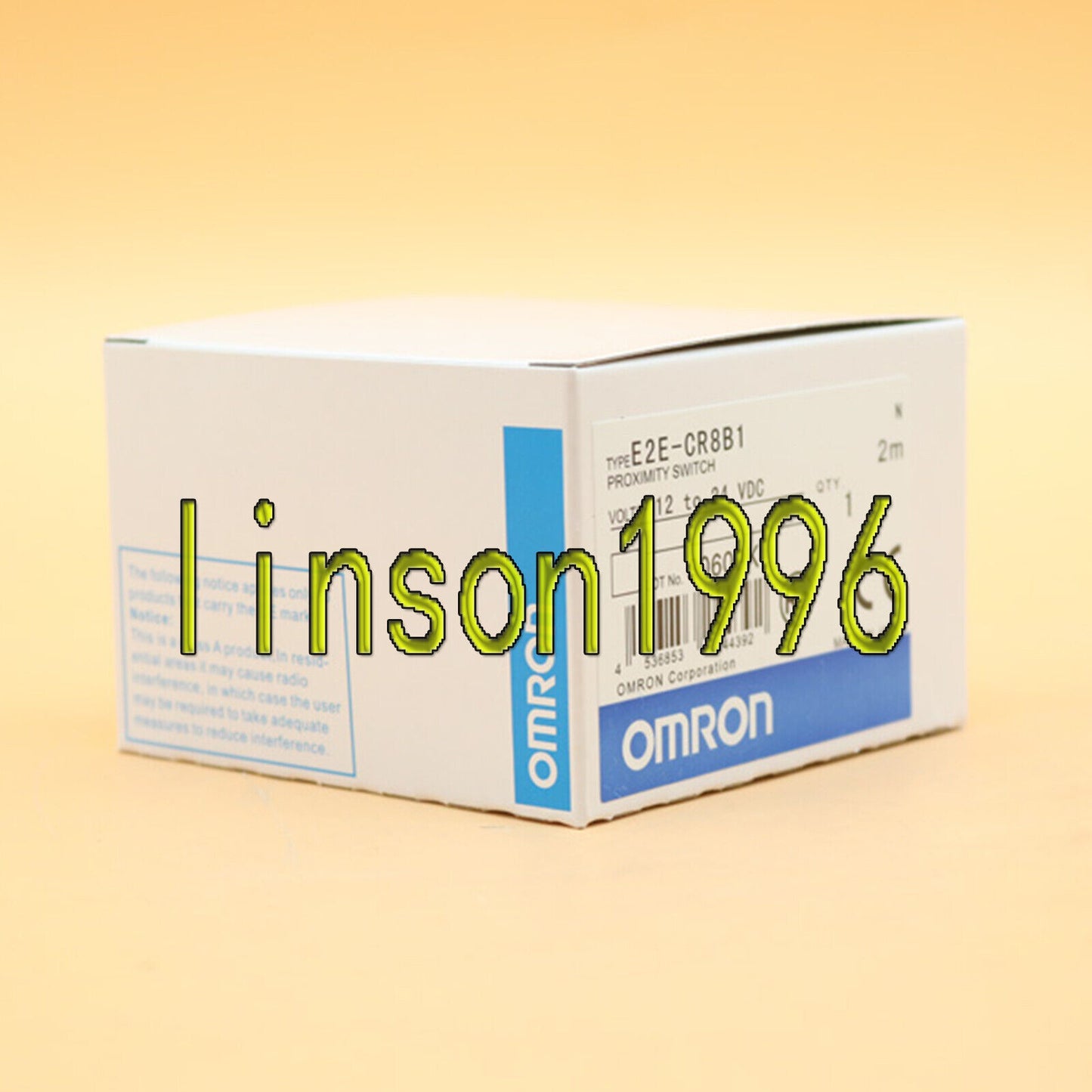 Omron E2E-CR8B1 Inductive Proximity Switch - OMRON