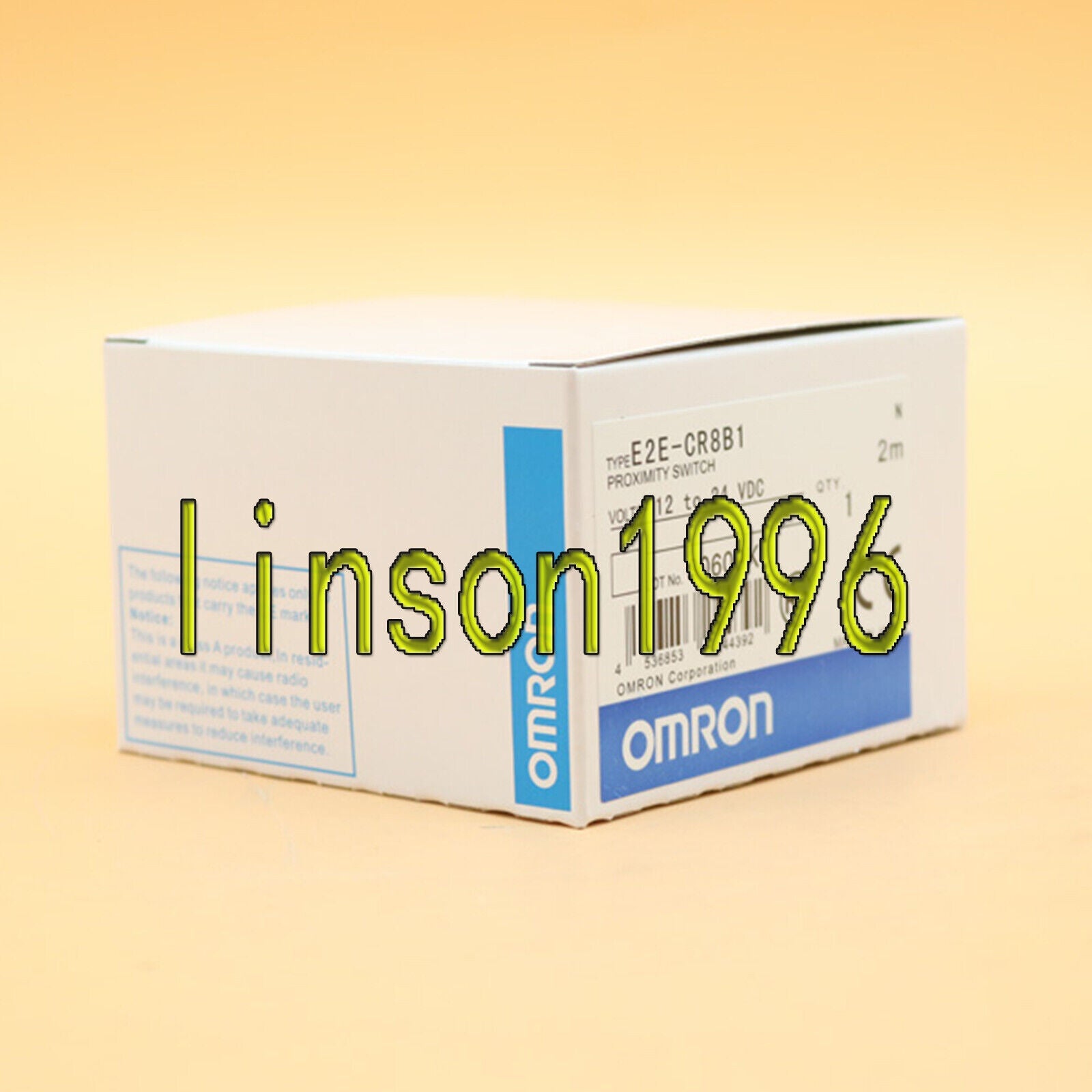 Omron E2E-CR8B1 Inductive Proximity Switch - OMRON