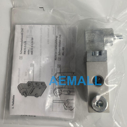 1pcs Festo RW/O-3-1/8 4937 Swivel Lever Valve