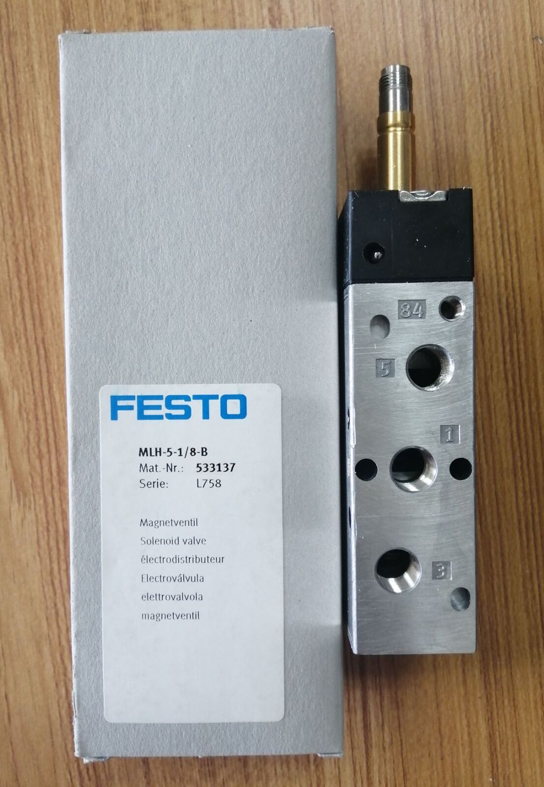 FESTO MLH-5-1/4-B Solenoid Valve - FESTO