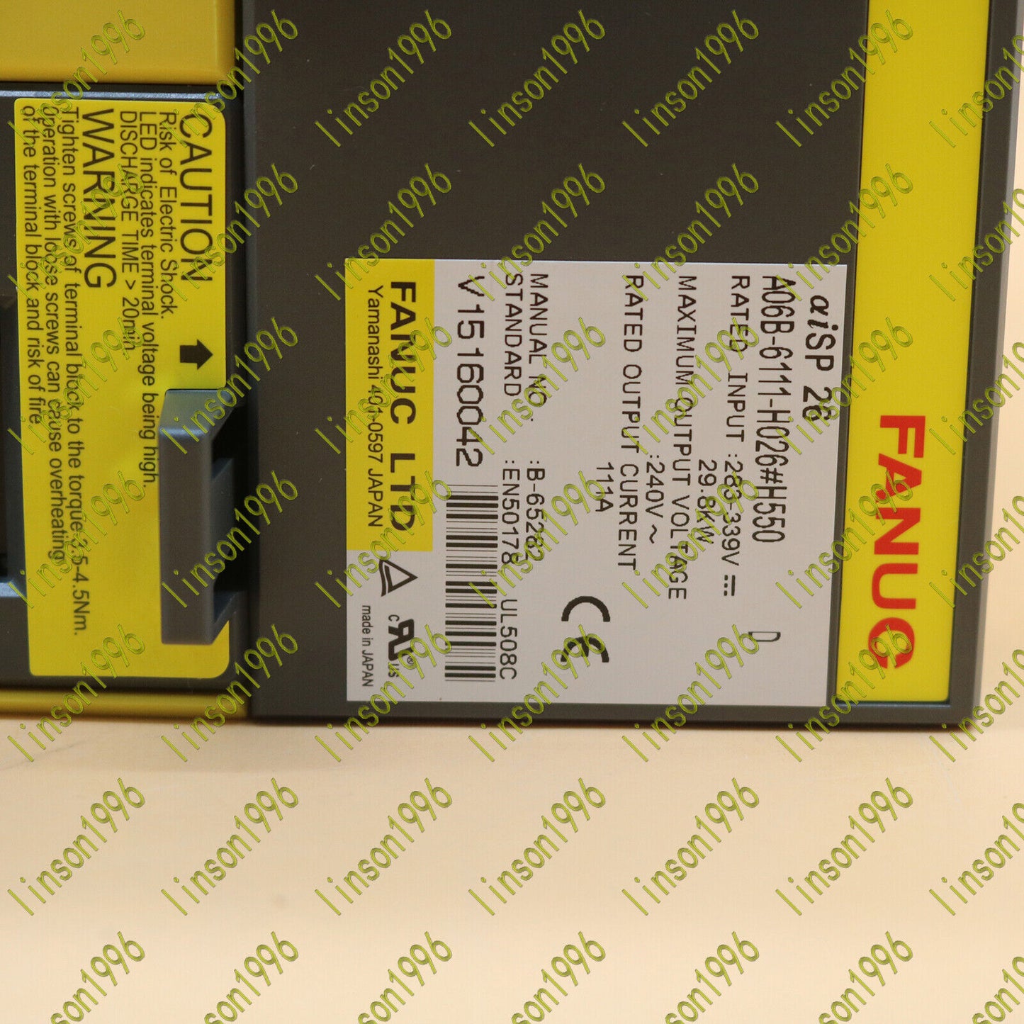 Used Fanuc A06B-6111-H026 Servo Driver - FANUC