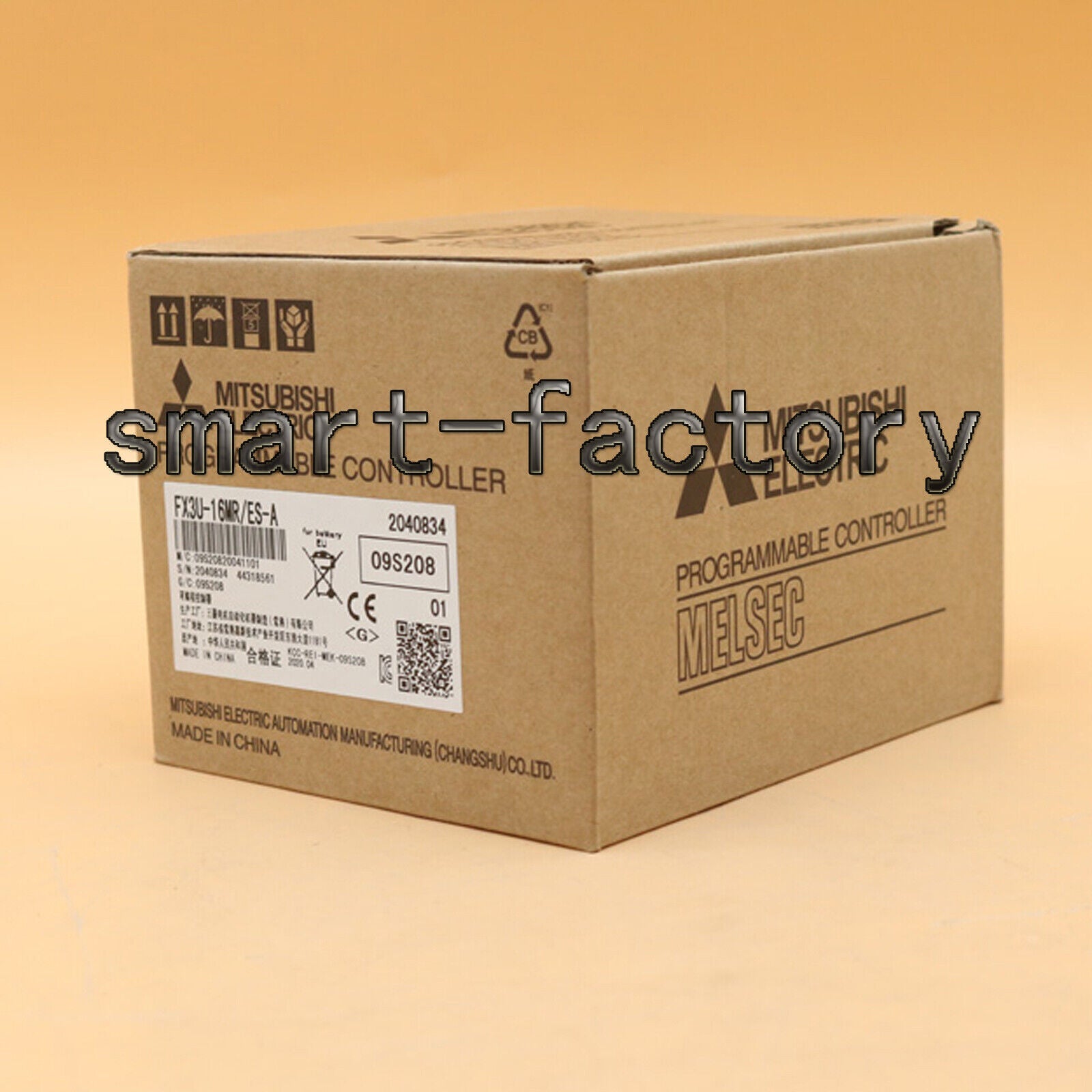 Mitsubishi FX3U-16MR/ES-A Programmable Logic Controller, 1-PC IN BOX - MITSUBISHI