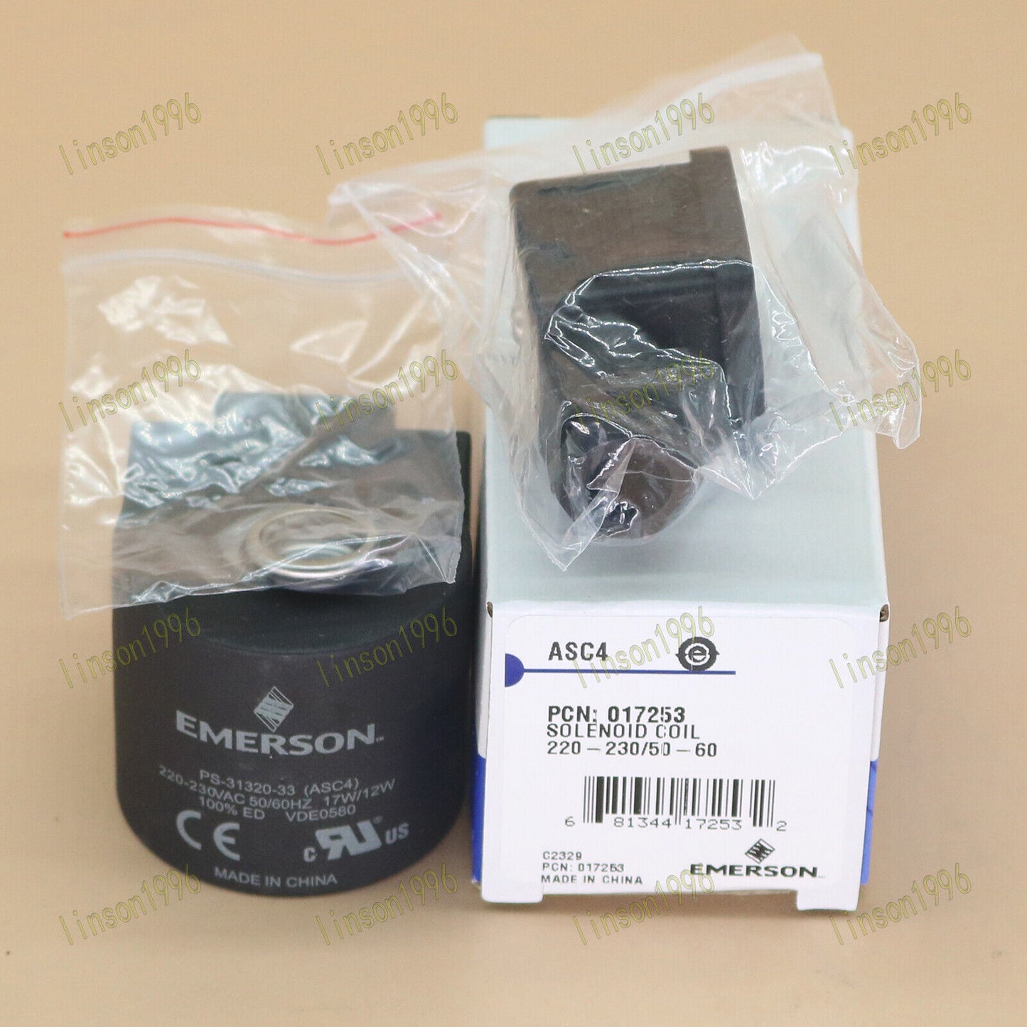 EMERSON Solenoid Valve coils ASC4 220V Fast - EMERSON