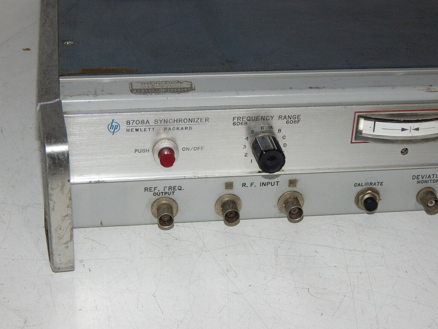 Used HP 8708A Synchronizer, Hewlett-Packard USA - HEWLETT-PACKARD
