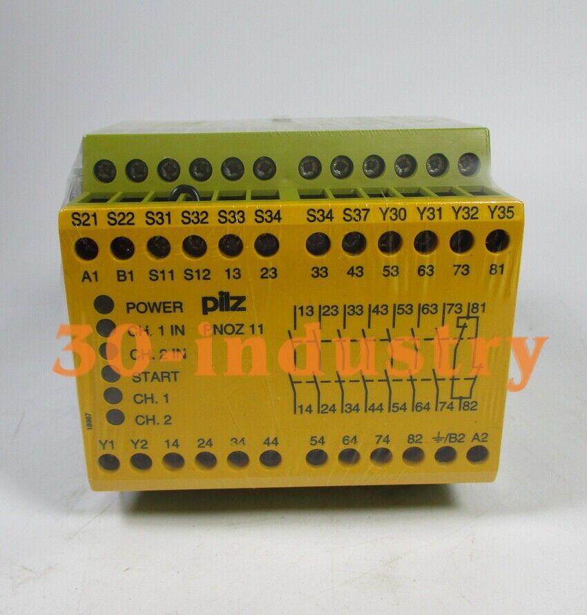 1PCS NEW FOR Pilz Safety Relay PNOZ 11 774080 24VAC 24VDC