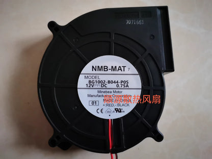 NMB BG1002-B044-P0S 10025 DC12V 0.75A 2-Wire Turbo Cooling Fan