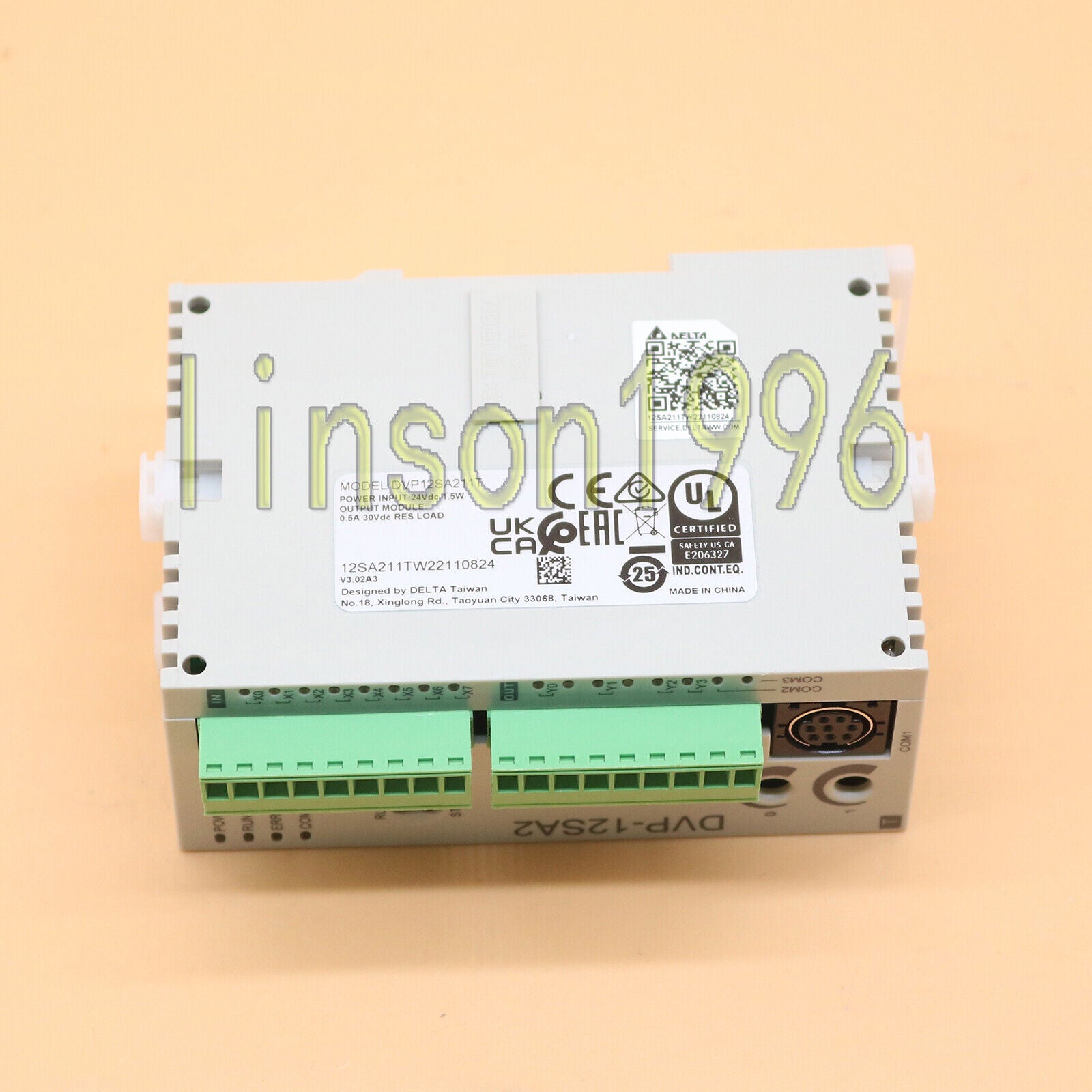 1PC DVP12SA211T 24VDC PLC Controller - DELTA