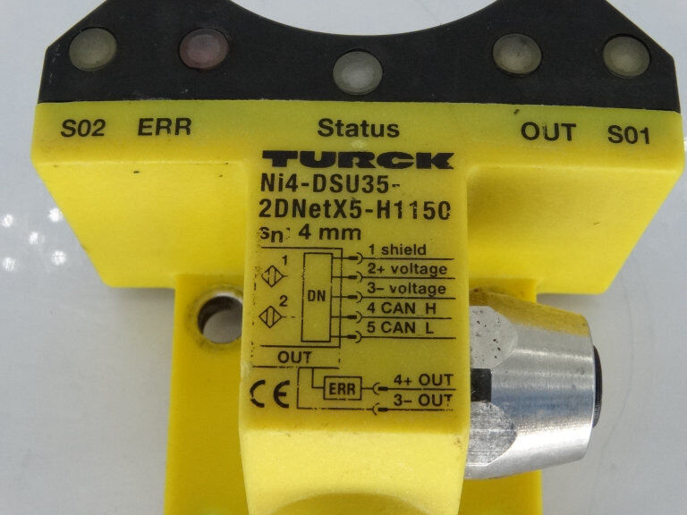 TURCK NI4-DSU35-2DNETX5-H1150 SENSOR - TURCK