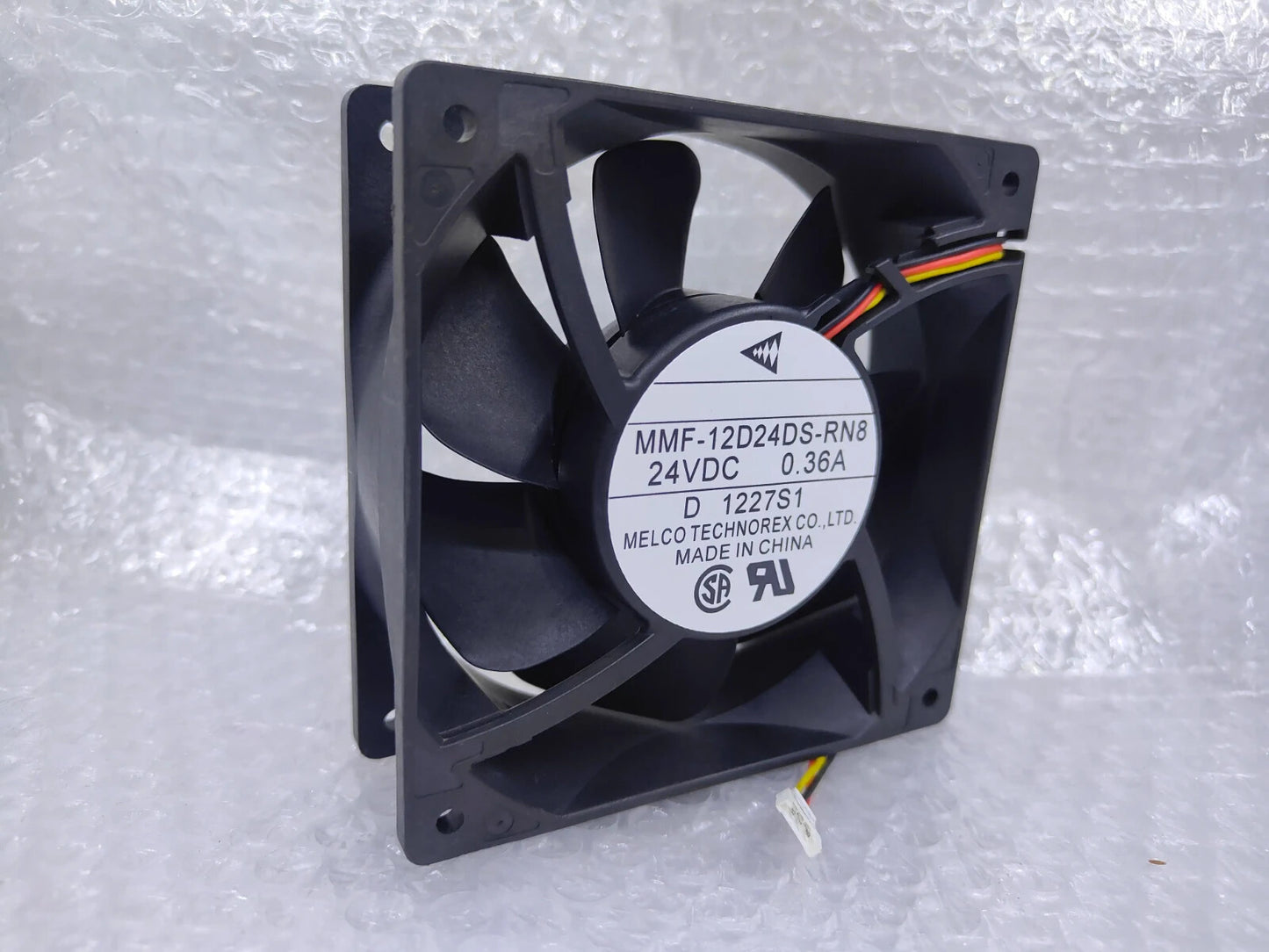 Mitsubishi MMF-12D24DS-RN8 12038 DC24V 0.36A 12CM 3-Pin Inverter Mute Cooling Fa