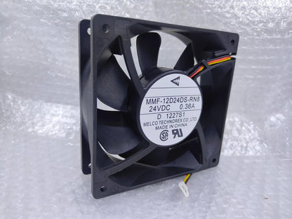 Mitsubishi MMF-12D24DS-RN8 12038 DC24V 0.36A 12CM 3-Pin Inverter Mute Cooling Fa