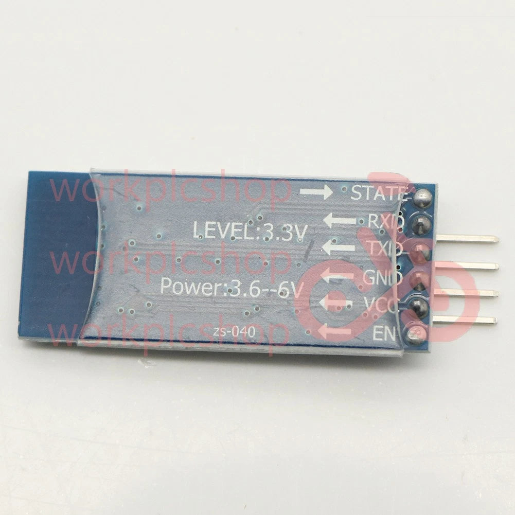 10PCS HC-06 RS232 Bluetooth RF Transceiver Module Wireless Serial 4Pin backplane