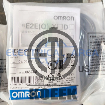 Omron-E2E-X3D1-N 1PC 5M Proximity Switch Sensor Fast Delivery E2EX3D1N5M