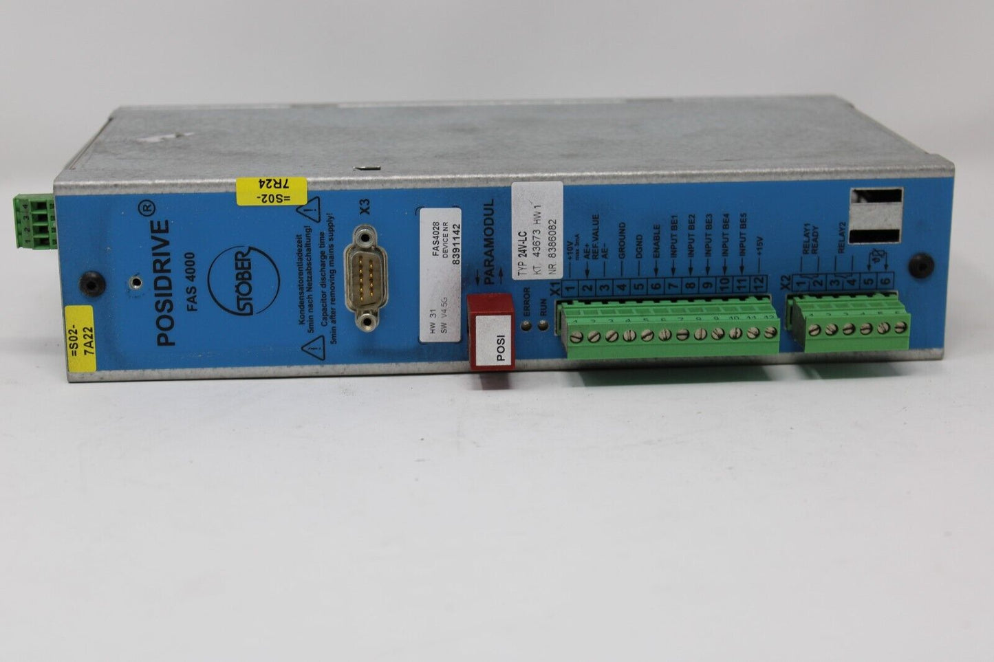 used Stober FAS4028 Posidrive - STOBER