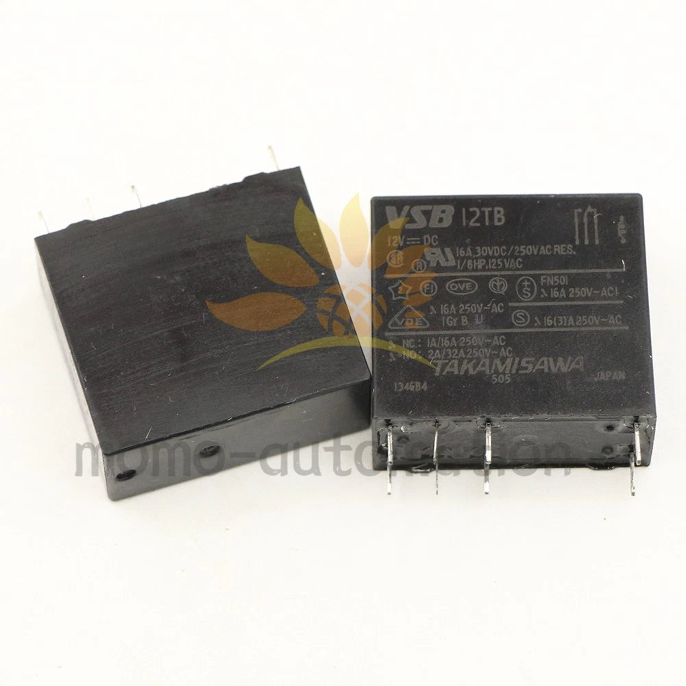 10PCS VSB 12TB VSB12TB 12VDC Power Relay 16A 250VAC 8Pins