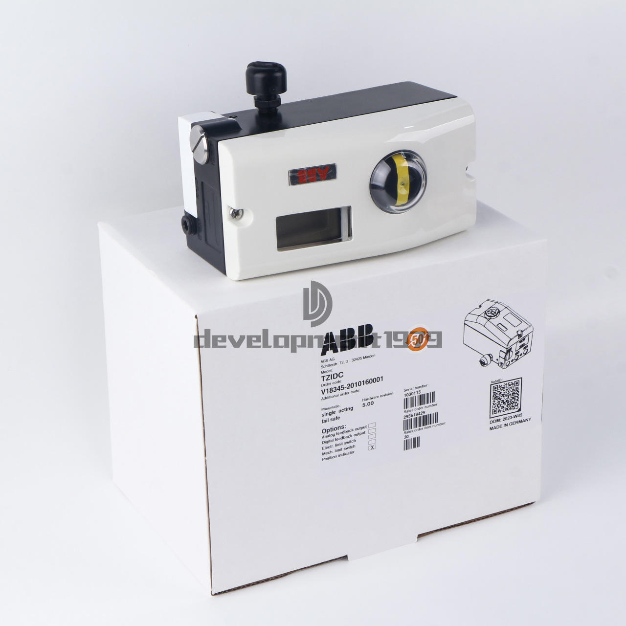 new ONE ABB Valve Positioner V18345-2010160001 - ABB